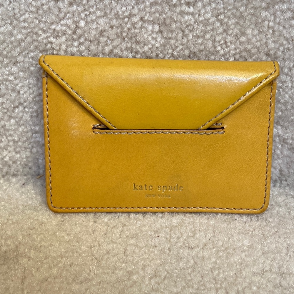 kate spade leather card holder